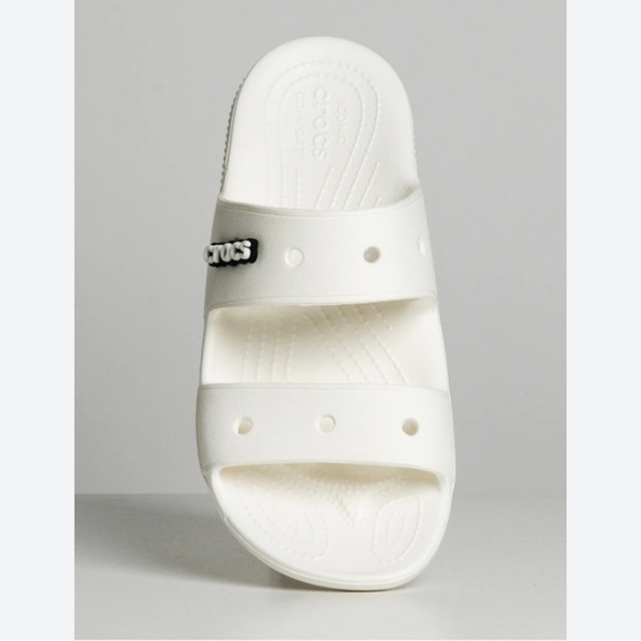Crocs Men’s classic sandals 2 strap white size‎ 11 main image 9
